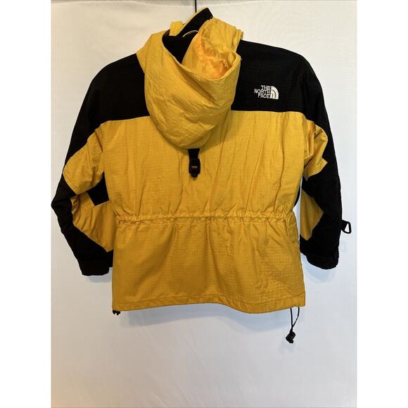 Vintage The North Face Gore-Tex Parka Jacket Women's/Girls Small Yellow Mountain - Picture 5 of 9